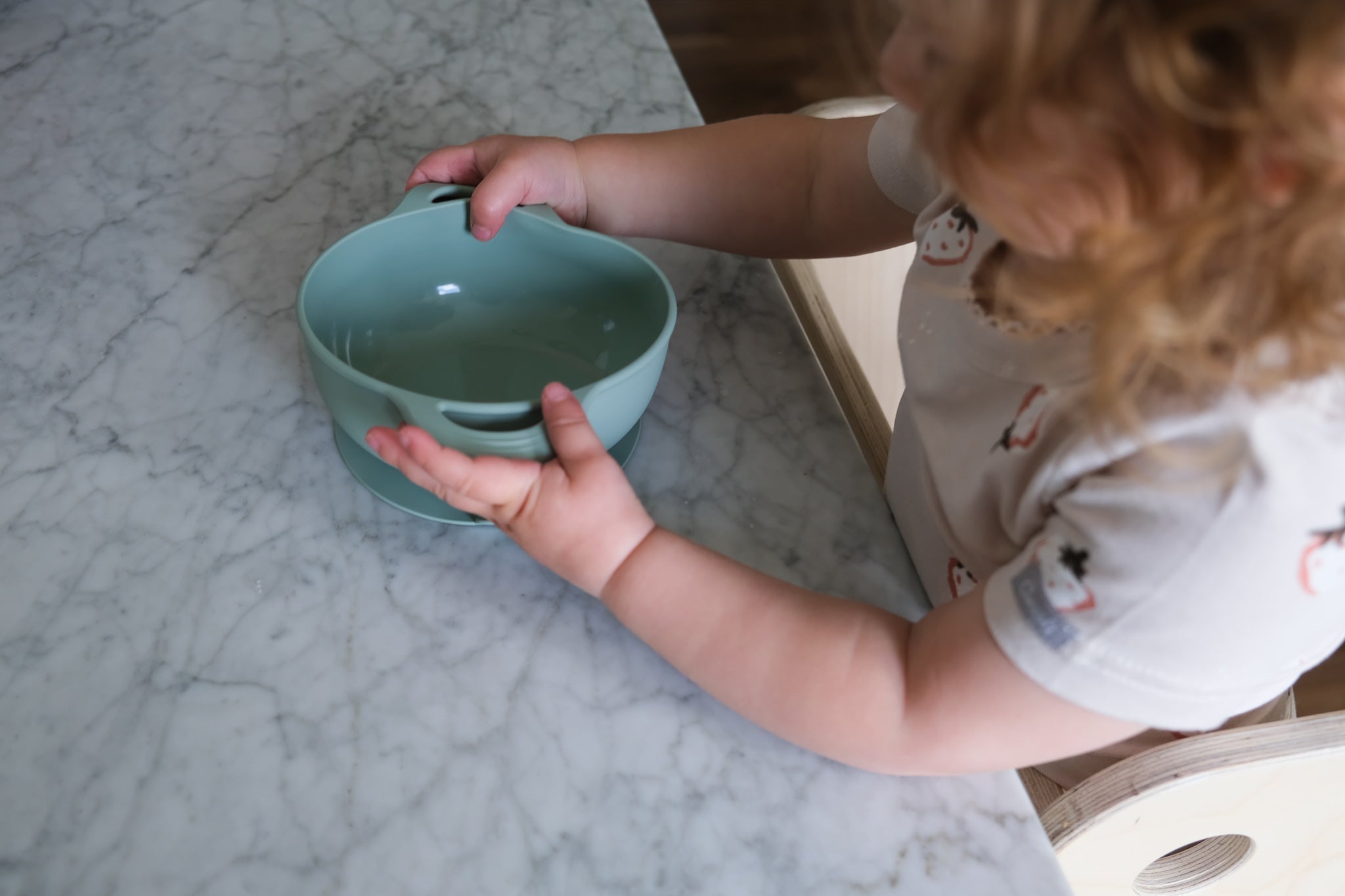 Bol en silicone à succion - Les Trouvailles de JustineBébés et tout - petitsMicassoandcoblanc crème