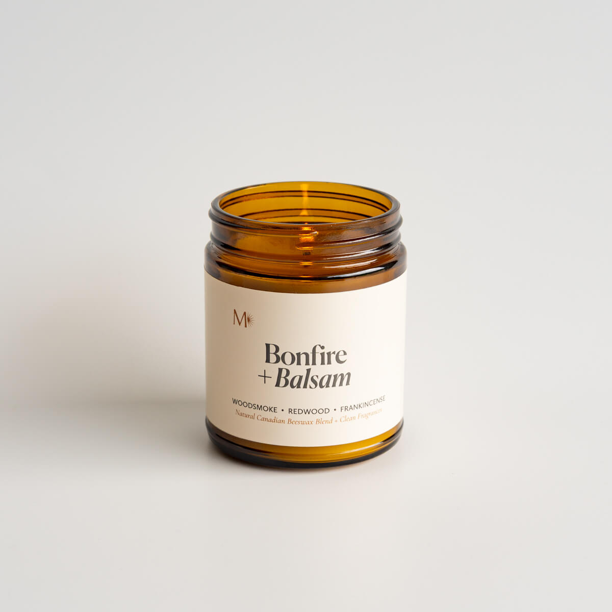 Bougie en pot Feu de Camp + Balsam