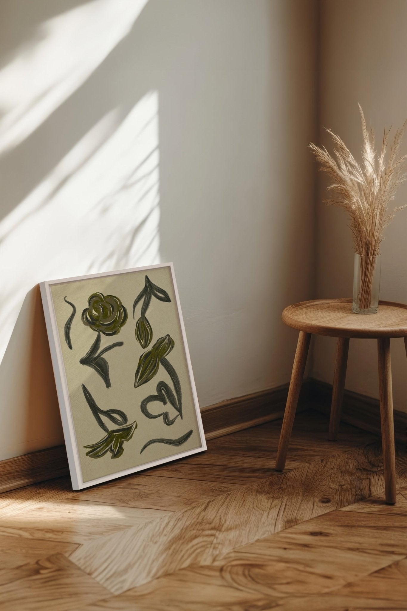 BOTANIC RELIC, Oeuvre sur toile étirée - Les Trouvailles de JustinecanvasOleka Canvas12x16Blanc