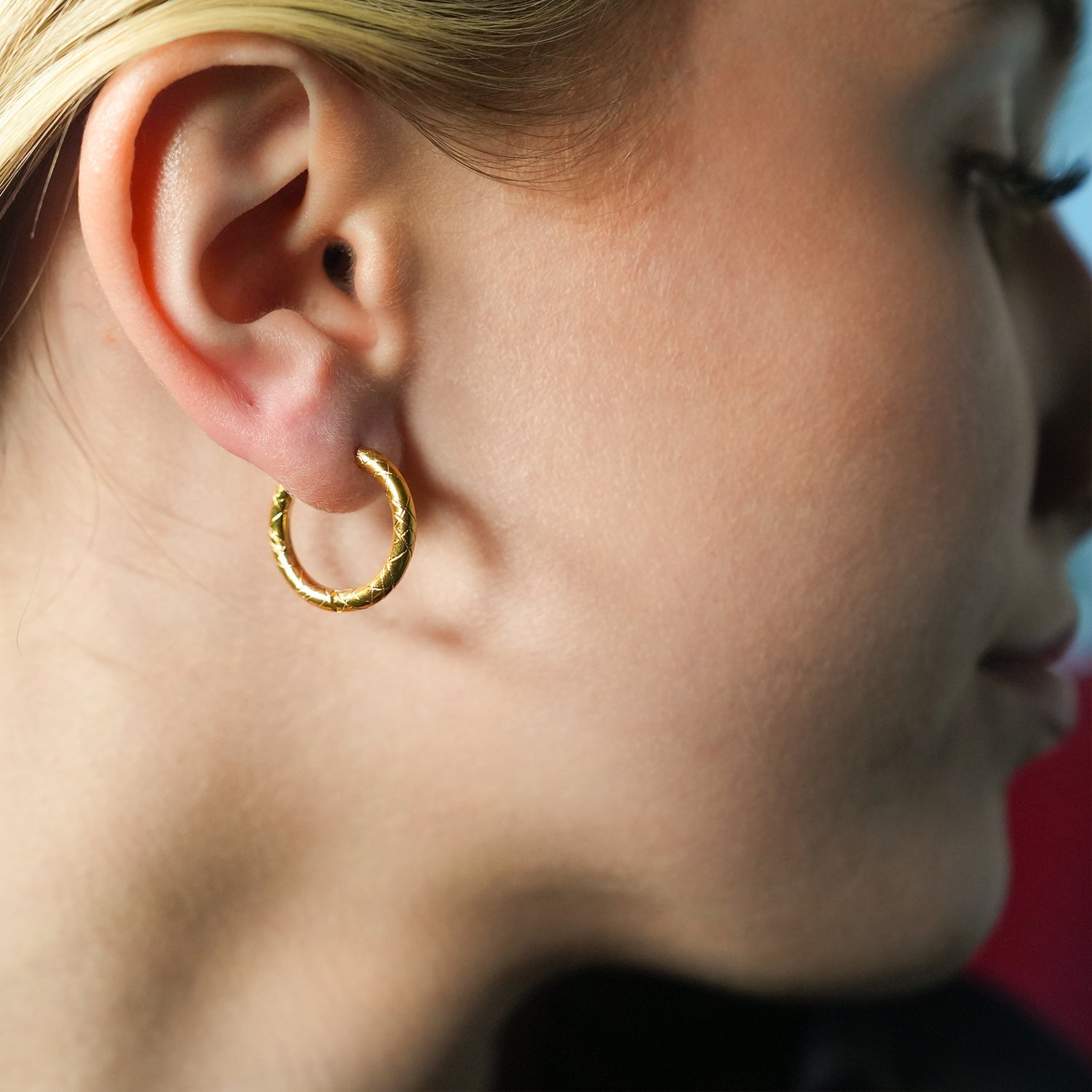 Boucles d’oreilles MALENA | Anneaux décoratifs gravés - Les Trouvailles de JustineEARRINGSHACKNEY NINE Jewellery