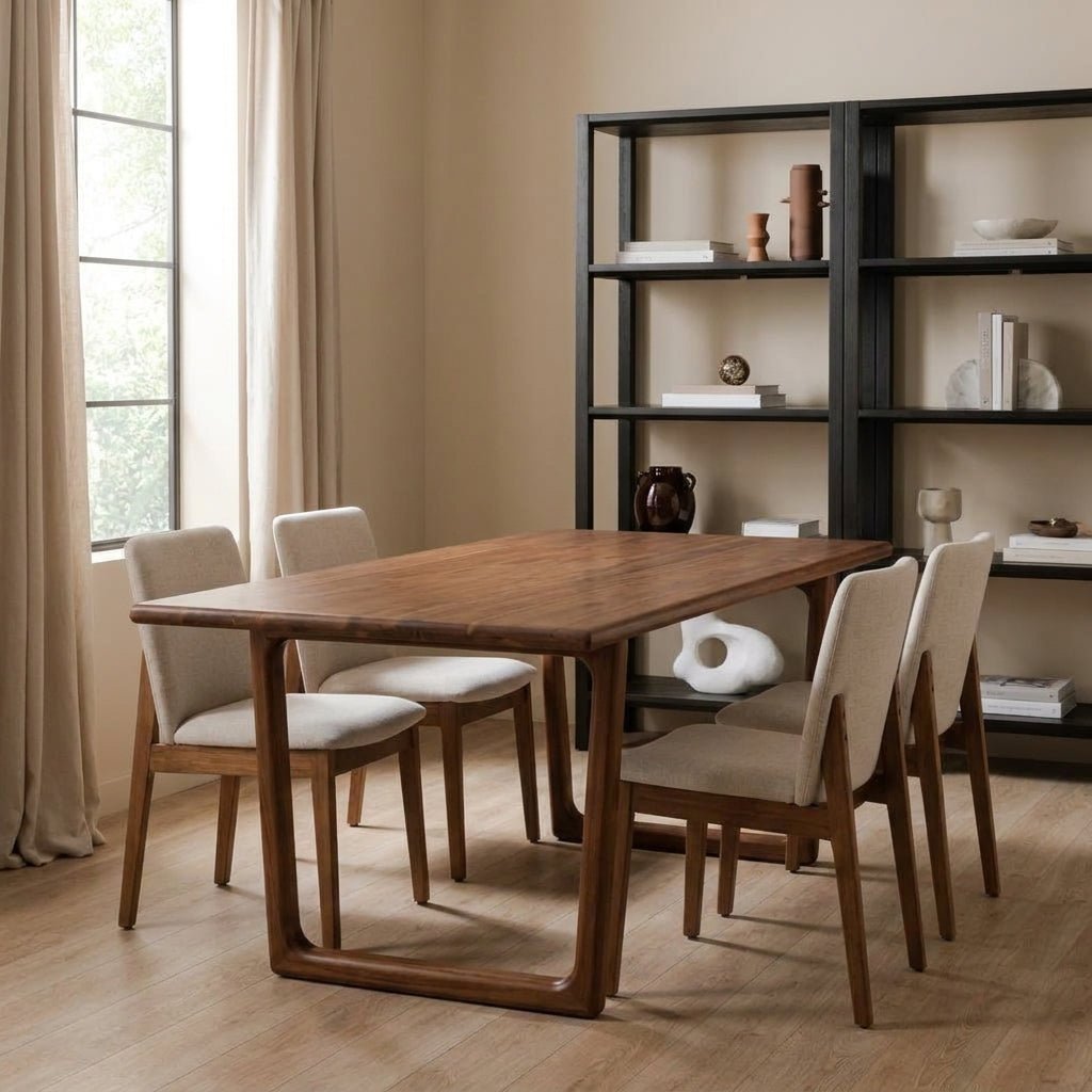 Table de salle à manger Brampton | Fabrication artisanale | Acacia massif