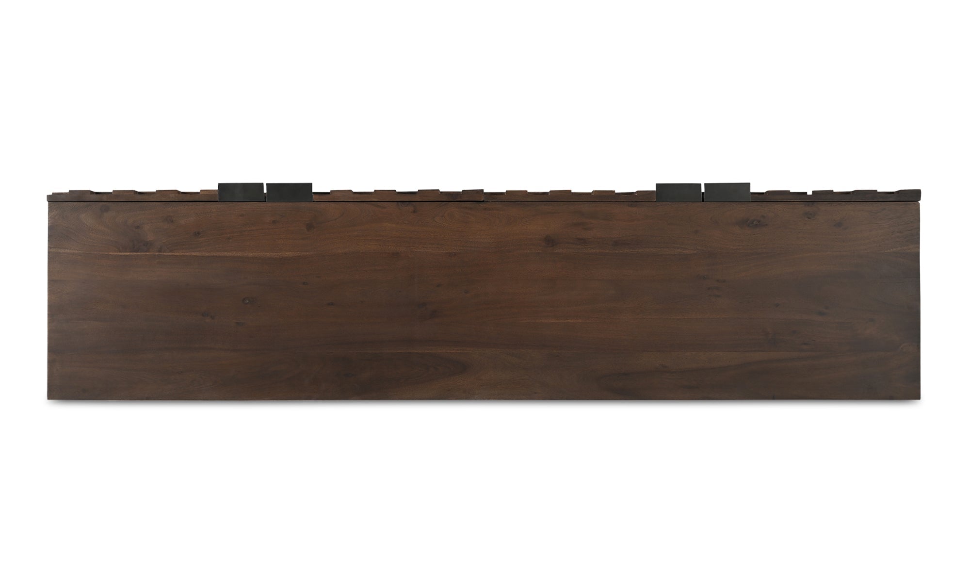 Buffet Brampton | Bois d’acacia massif | Motif géométrique 3D