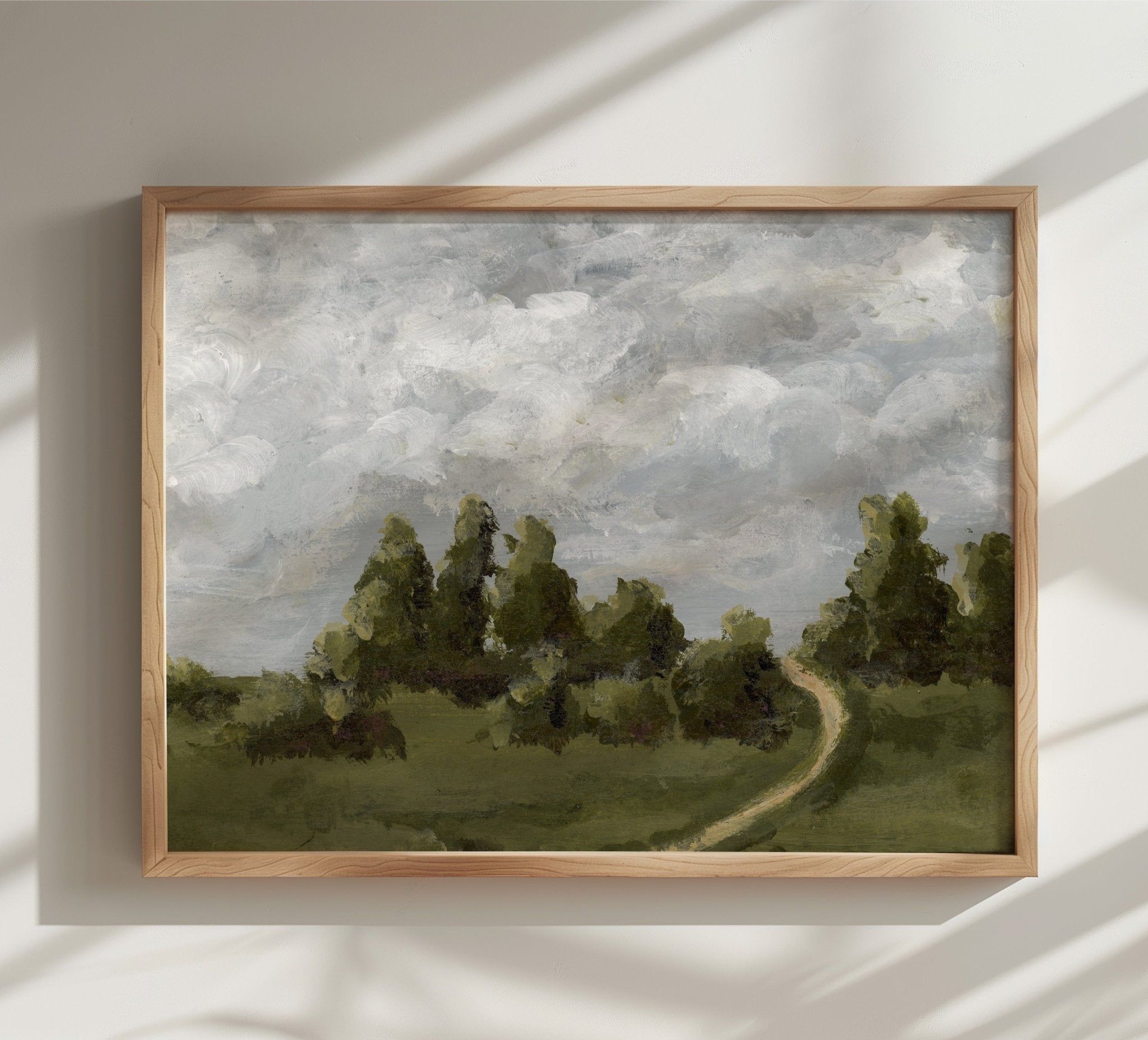 Brewing Storm | Impression vintage fine art paysage sur papier coton | RT130 - Les Trouvailles de JustineHome DecorHyggely4"x6"Fine Art Cotton Rag Paper