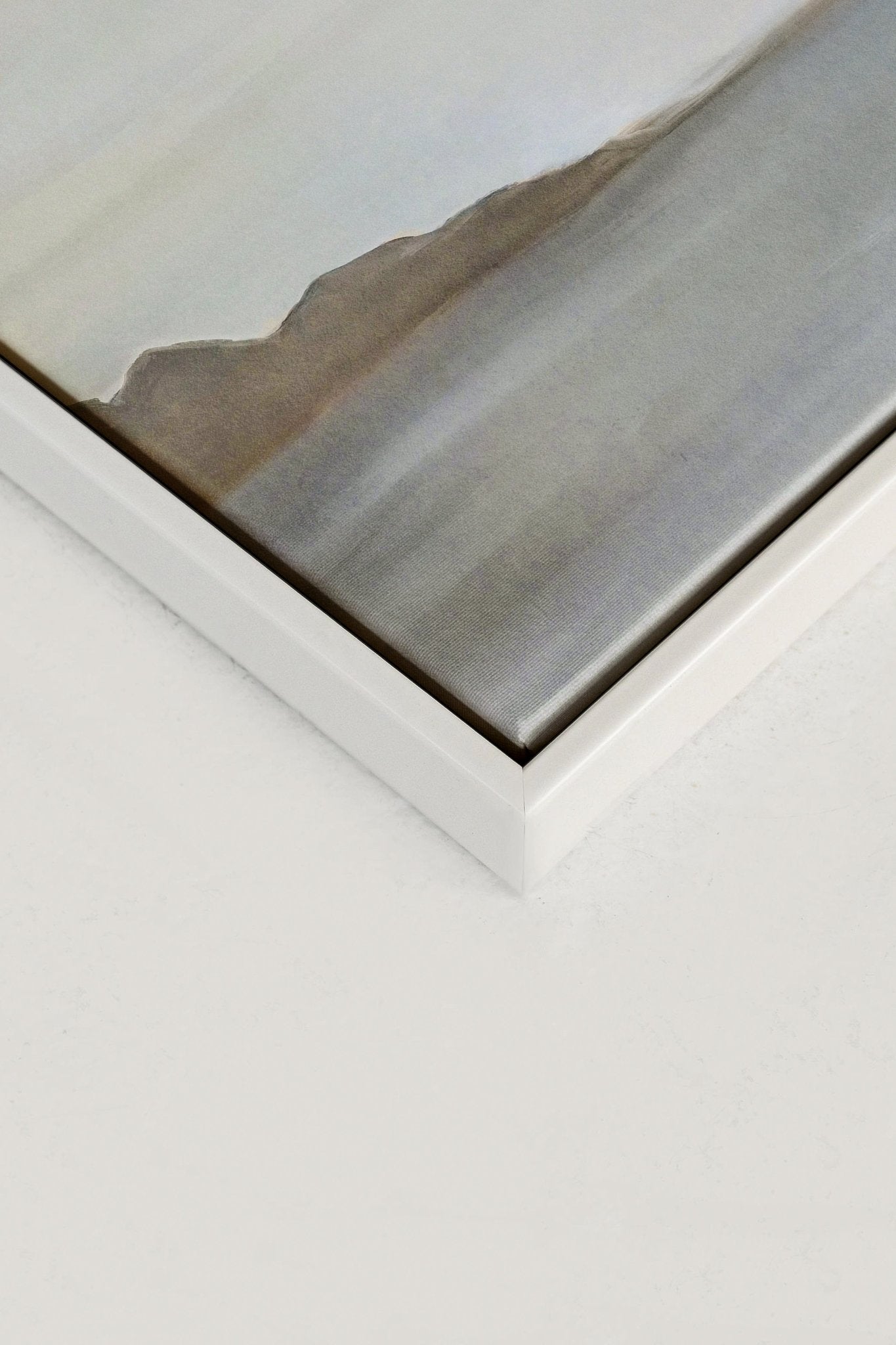 BRISE, Oeuvre sur toile étirée - Les Trouvailles de JustineDernière chanceOleka Canvas16x12Blanc