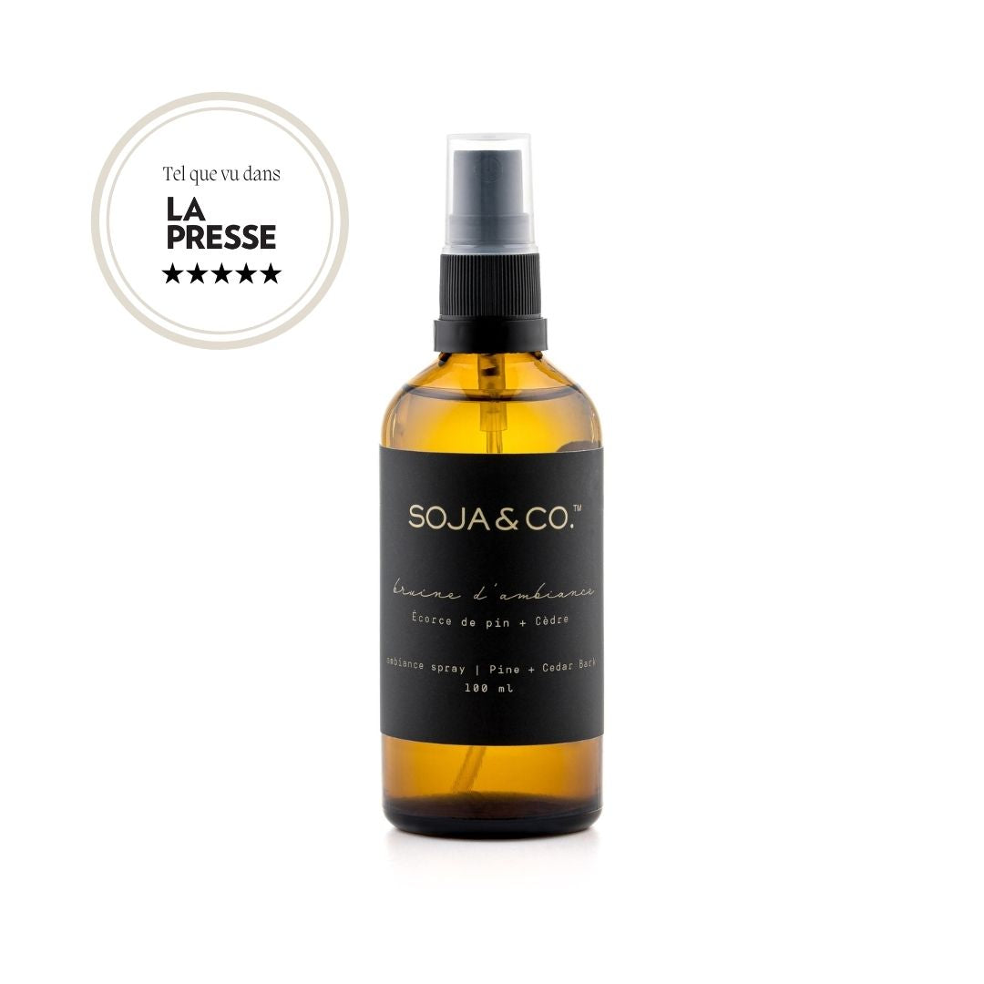 Bruine d'ambiance Écorce de pin et cèdre SOJA&CO