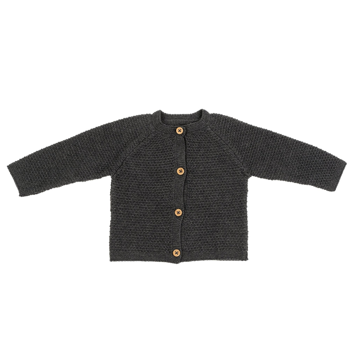 Cardigan en tricot Briar bébé charbon 0-6 mois