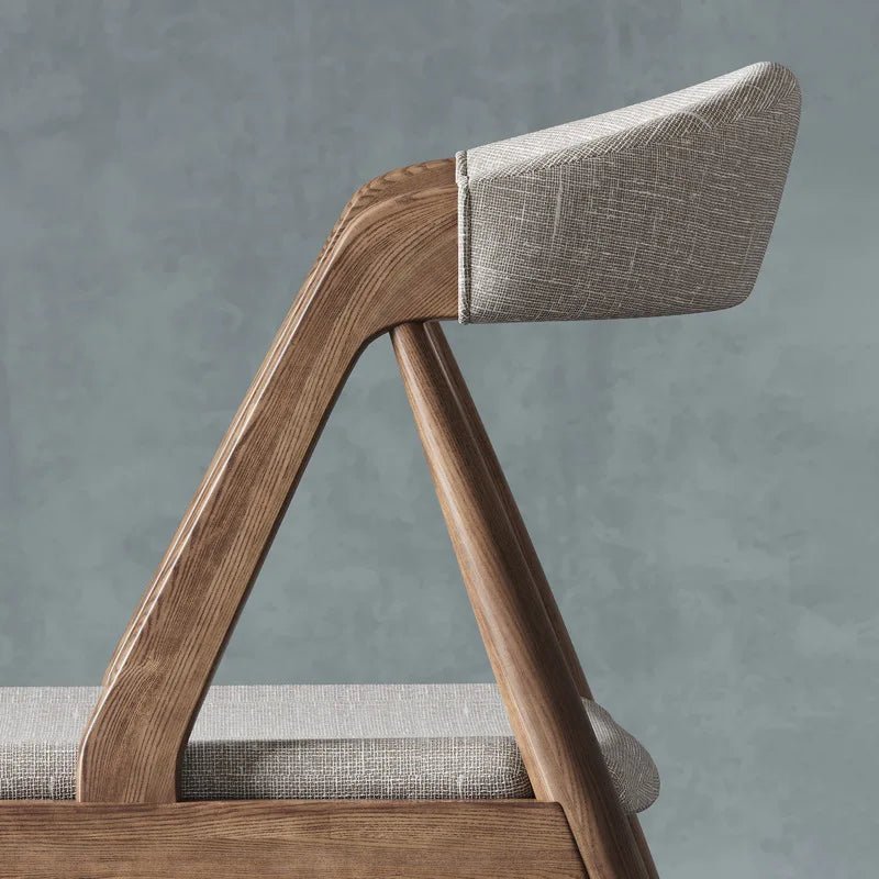 Chaise ZONKA| Bois massif | | Chaise de salle à manger design | Style mid - century - Les Trouvailles de JustineNisu Home
