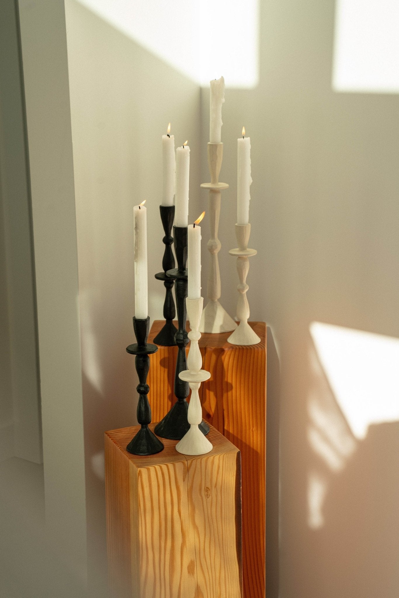 Chandelier Imani | Petit Format | Aluminium Forgé à la Main - Les Trouvailles de JustineIndaba Home