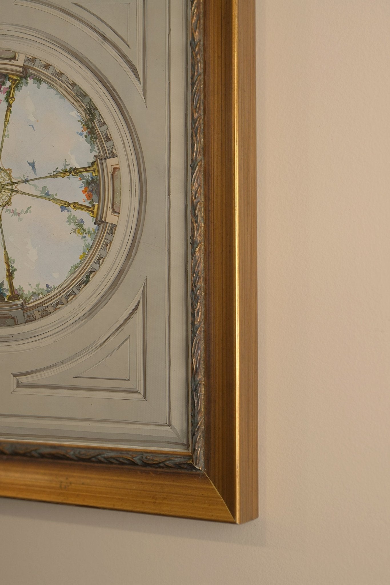 CIEL DE PALAIS, CADRE VINTAGE OR - Les Trouvailles de JustineCadre VintageOleka Canvas9x12Or
