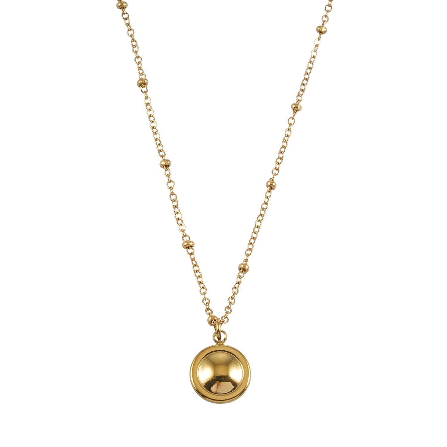 Collier LATAHIA | Collier à chaîne perlée avec pendentif en perle d’eau douce & bordure pavé zirconia - Les Trouvailles de JustineSTUD EARRINGSHACKNEY NINE Jewellery