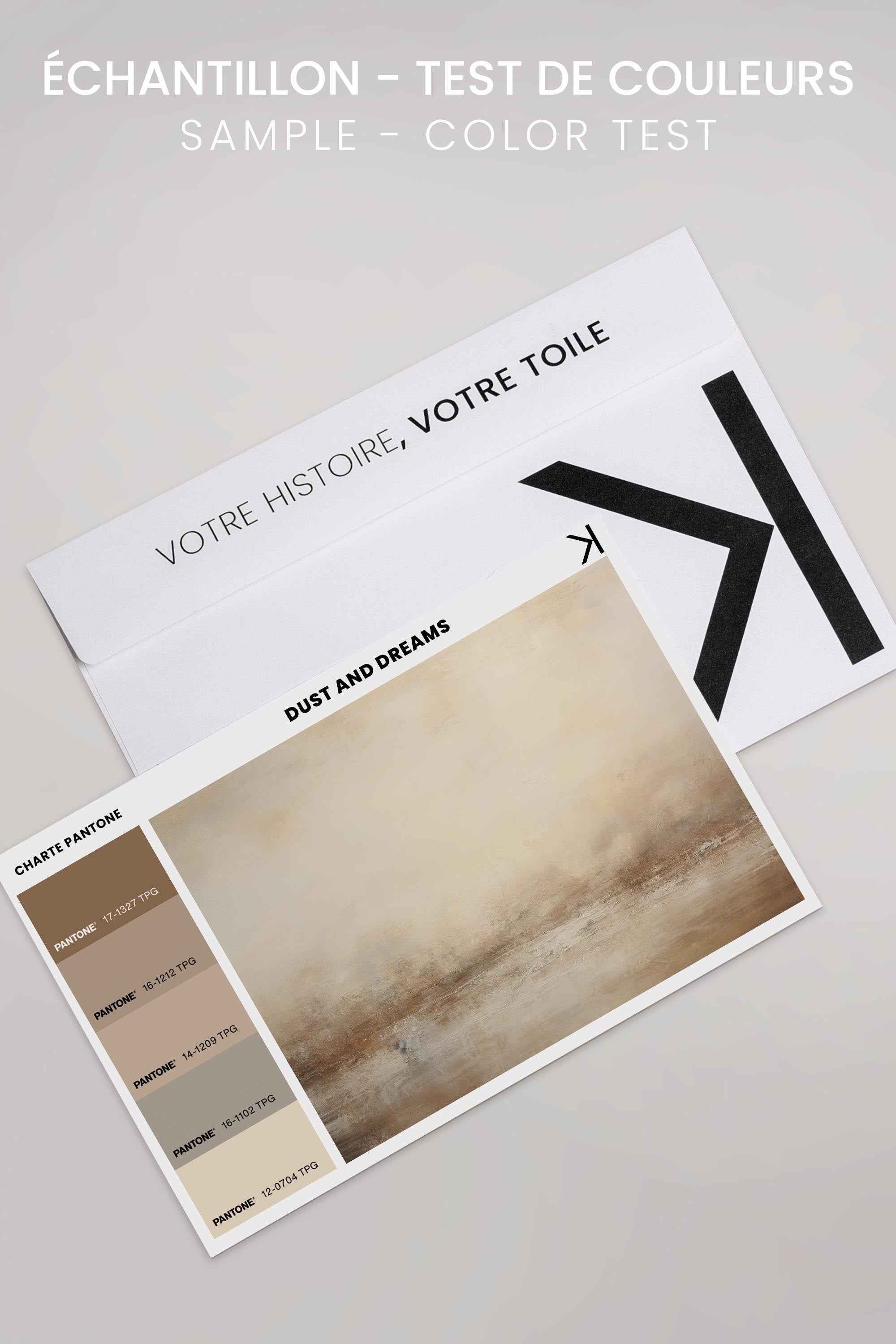 DUST AND DREAMS, Oeuvre sur toile étiré