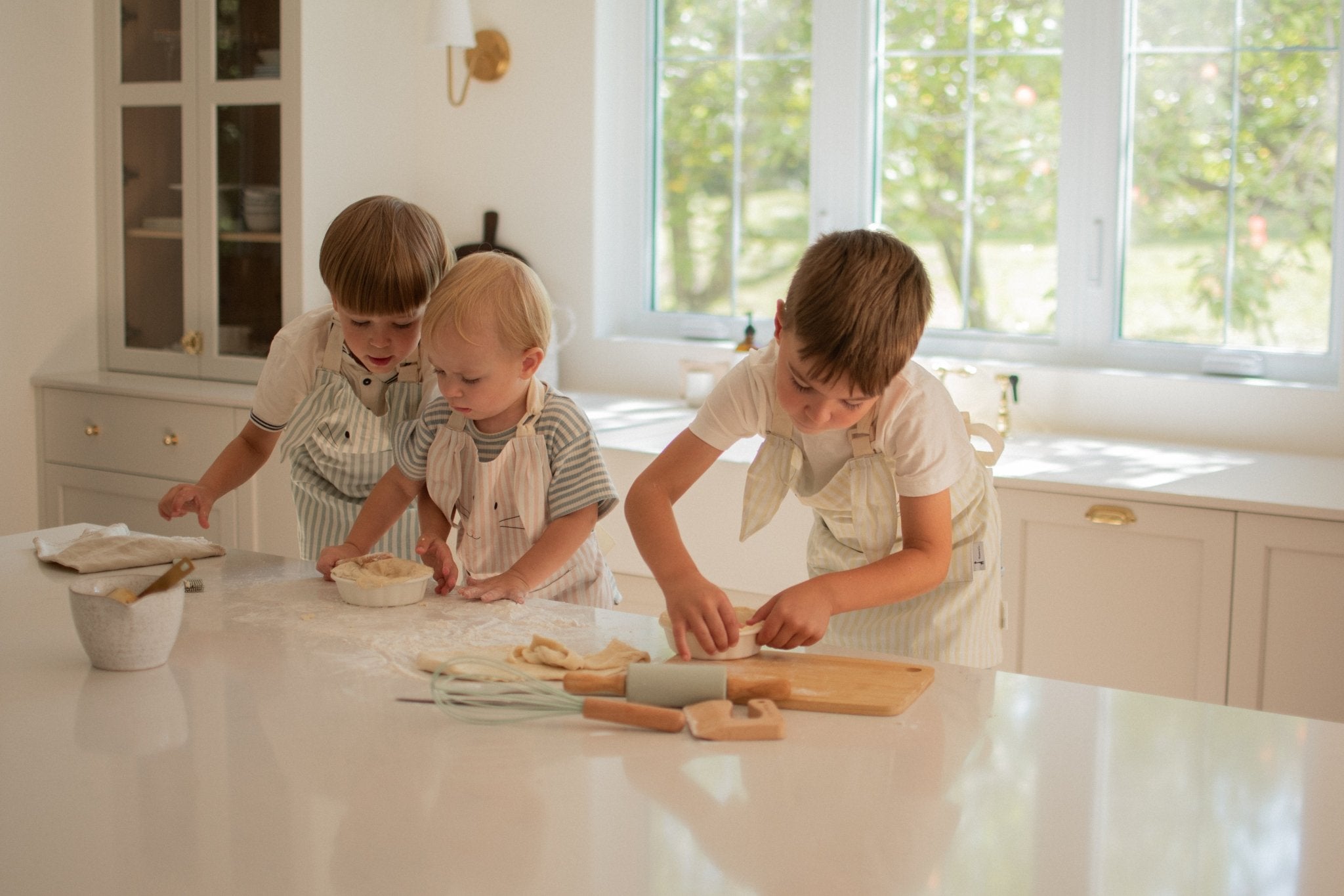Ensemble mini - chef 7 - en - 1 - Les Trouvailles de JustineBébés et tout - petitsMicassoandcoSauge douce