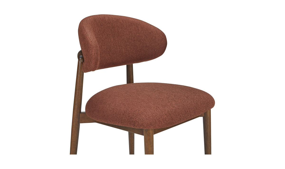 Chaise de salle à manger Etta | Style mid-century | 4 options de revêtement