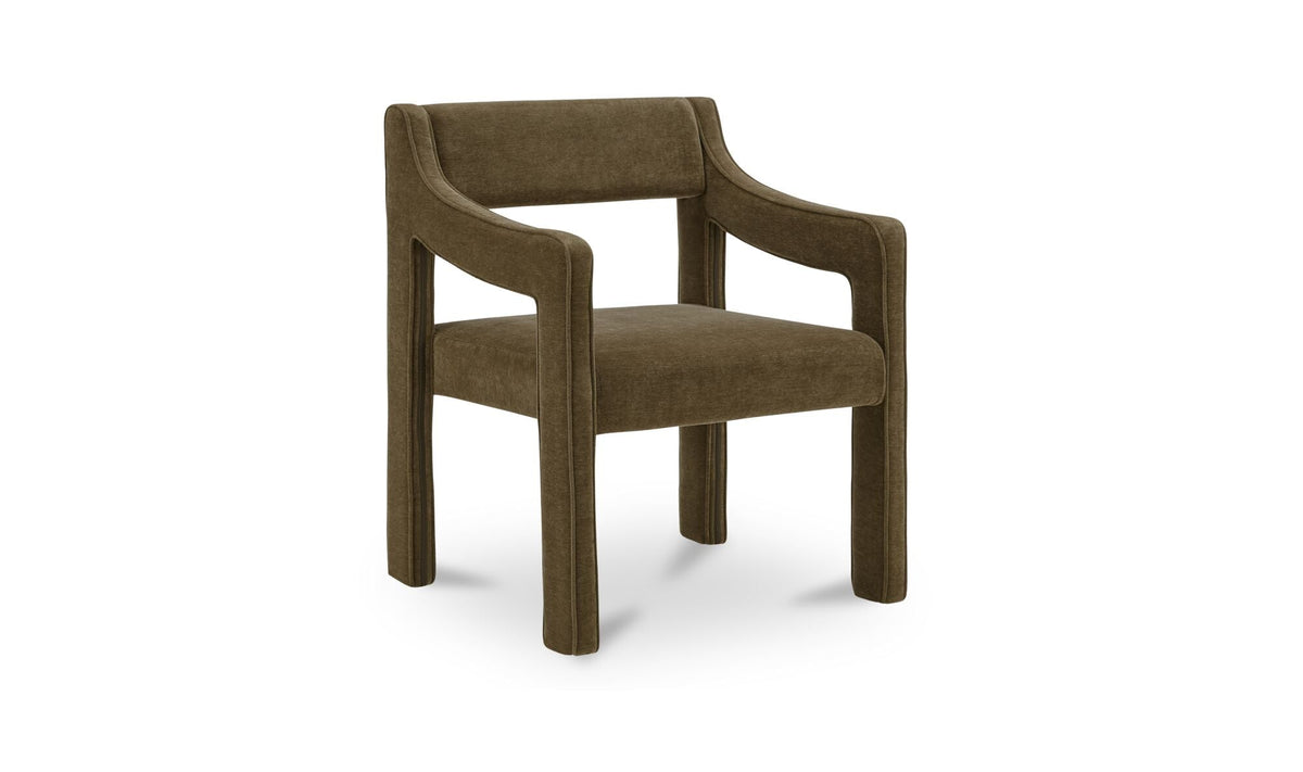 Chaise de salle à manger Evelyn | Accoudoirs rembourrés | 2 options de revêtement
