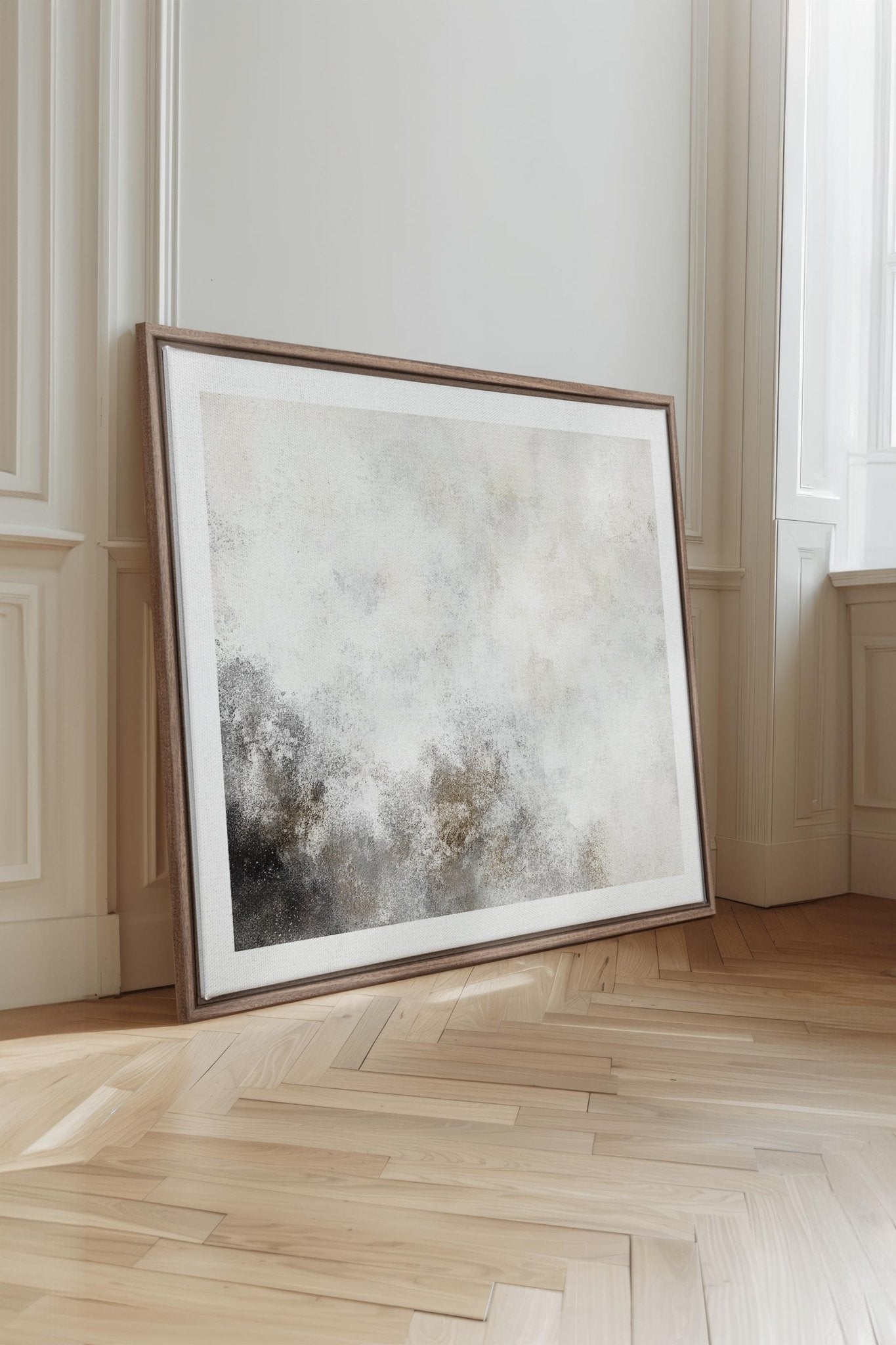 FADED ESSENCE, Oeuvre sur toile étirée - Les Trouvailles de JustinecanvasOleka Canvas16x12Bois Oak