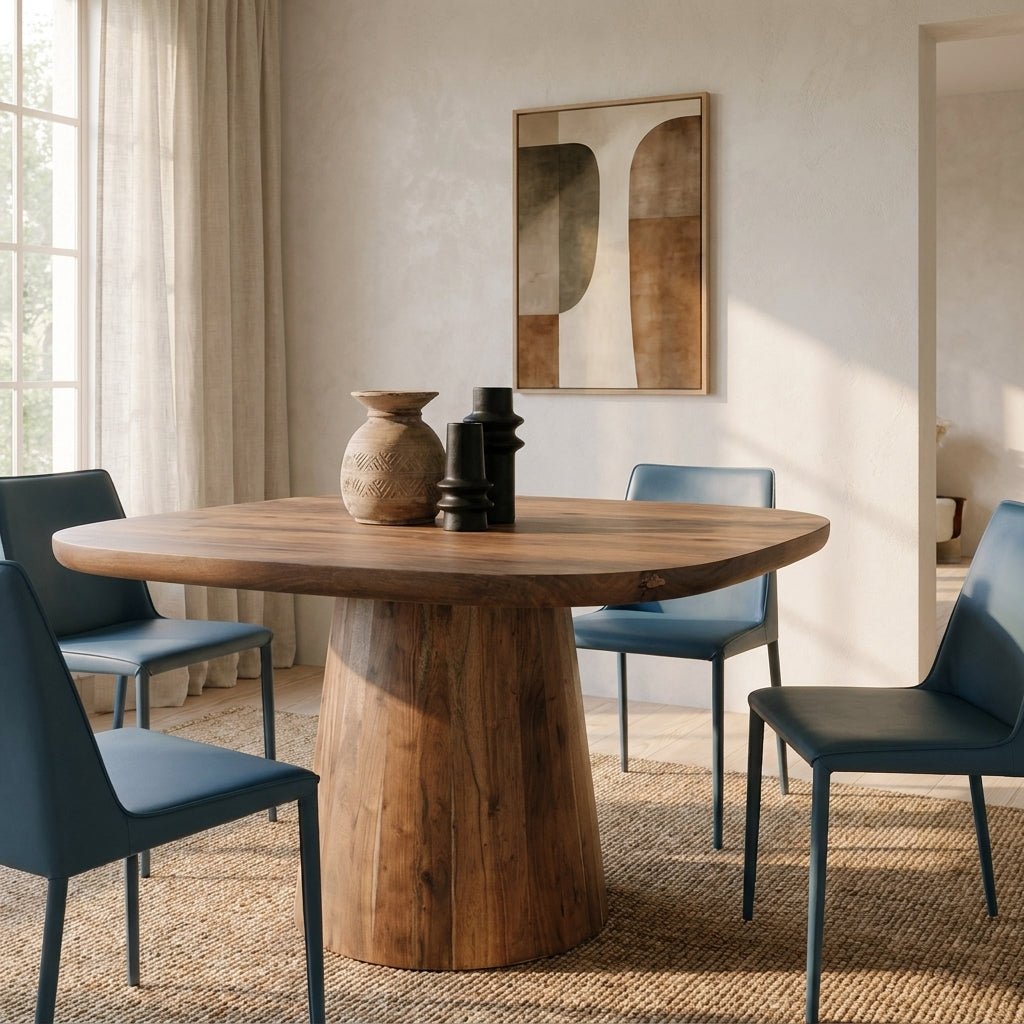 Table de salle à manger ronde Fenwick | Acacia massif