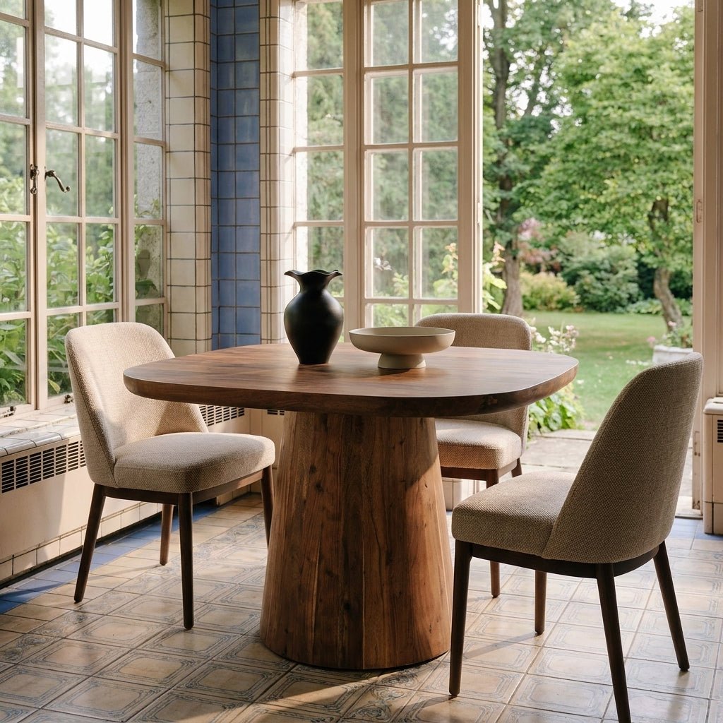 Table de salle à manger ronde Fenwick | Acacia massif