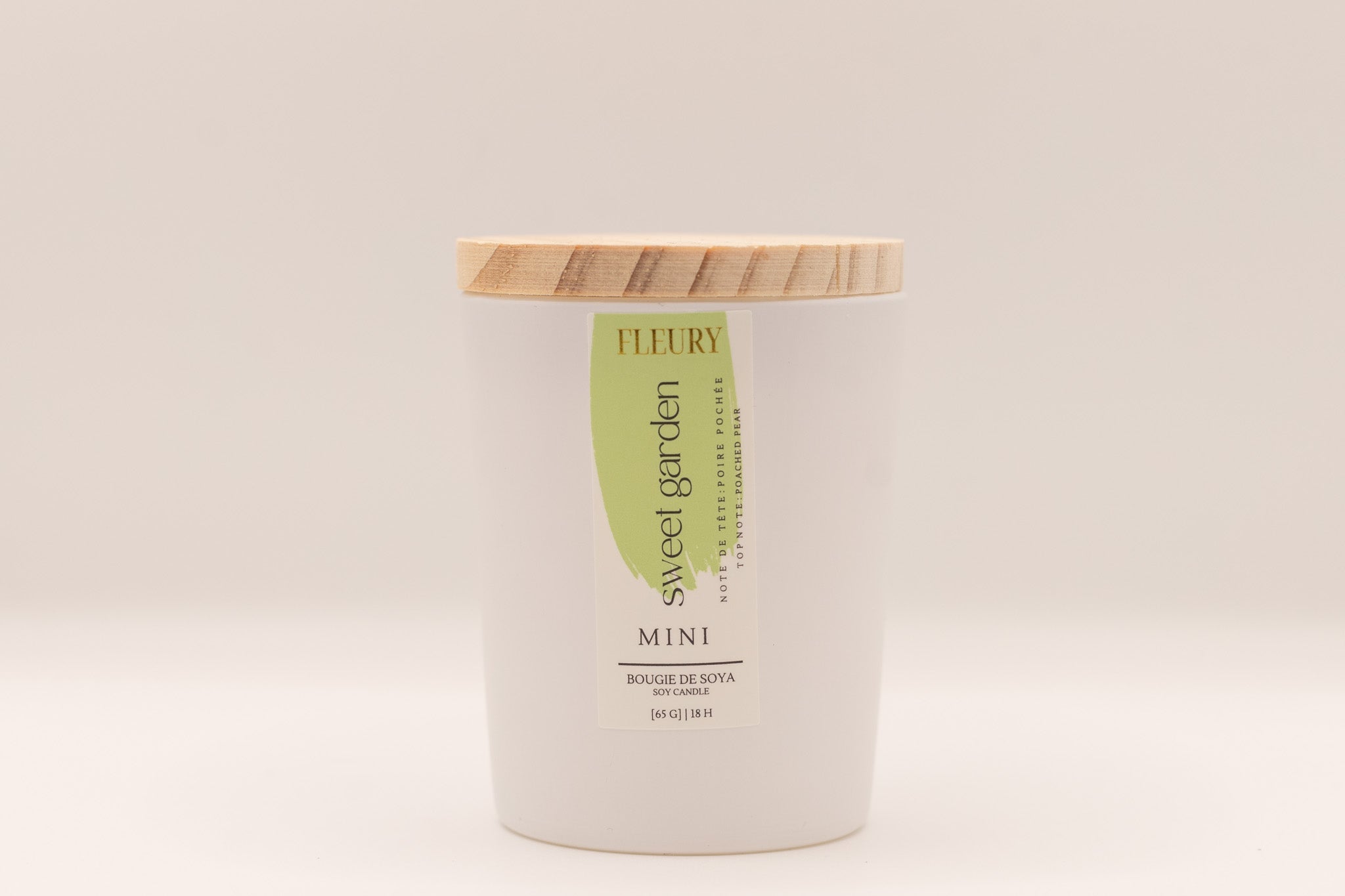 Bougie | Sweet Garden | Poire, pomme verte & vanille | 6 oz