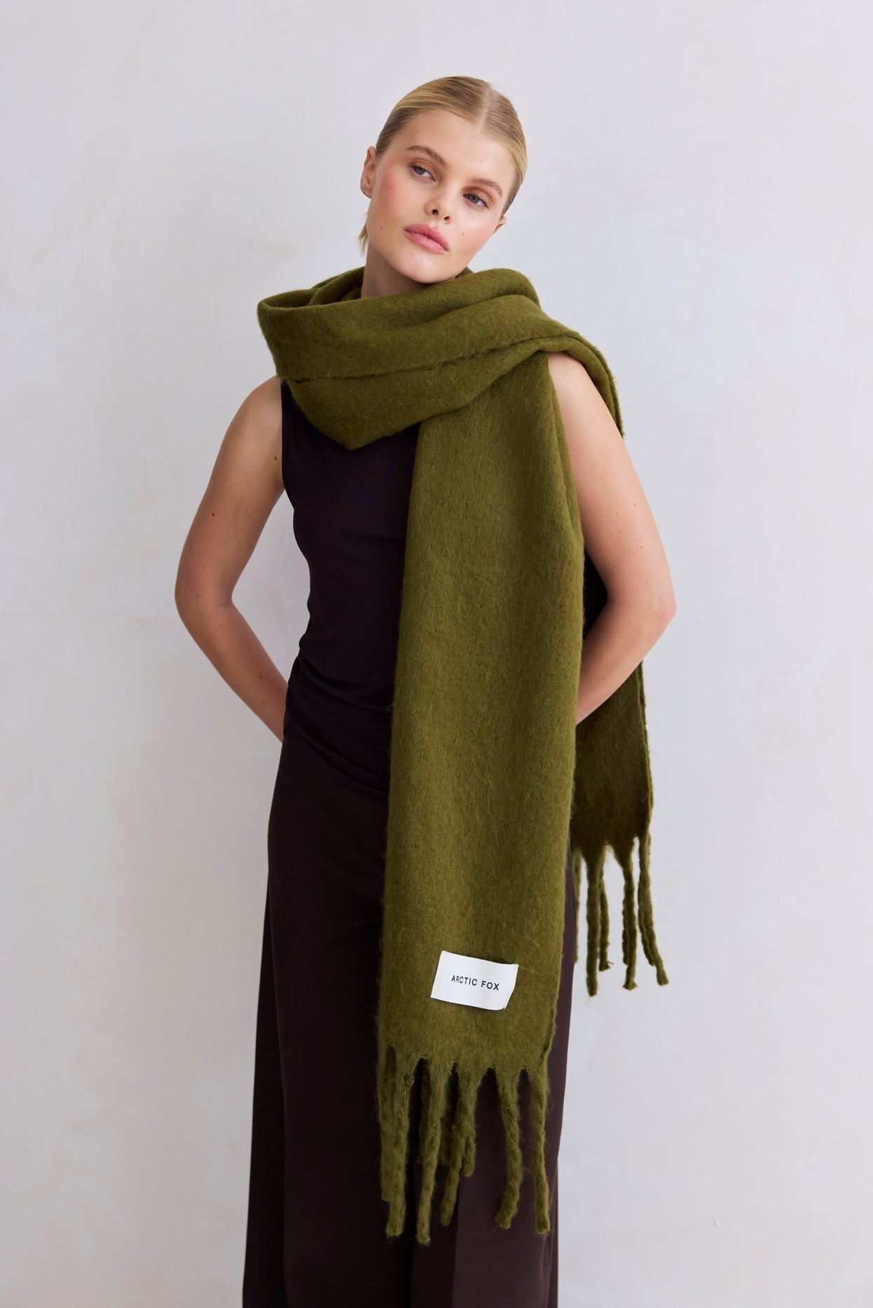 Foulard Reykjavik | Vert varech - Les Trouvailles de JustineClementine Home Floral Gift