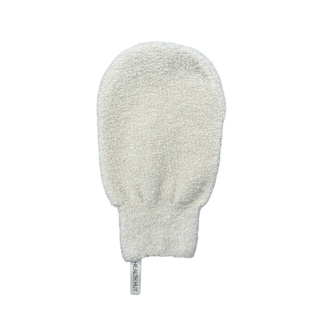 Gant de bain en coton biologique | Exfoliation douce pour la peau | Health Hut - Les Trouvailles de JustineHealth Hut