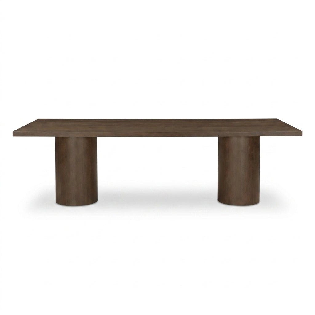 Halden Dining Table | Recycled neem wood | Seats 8 to 10