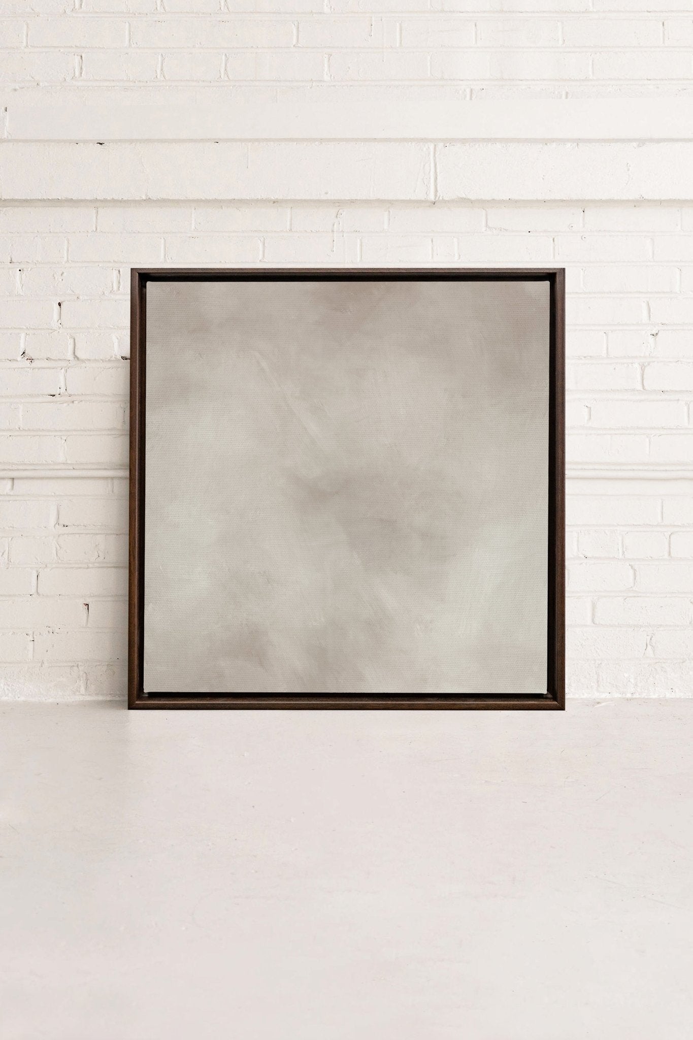 HAZES, Oeuvre sur toile étirée - Les Trouvailles de JustineDernière chanceOleka Canvas18x18Espresso