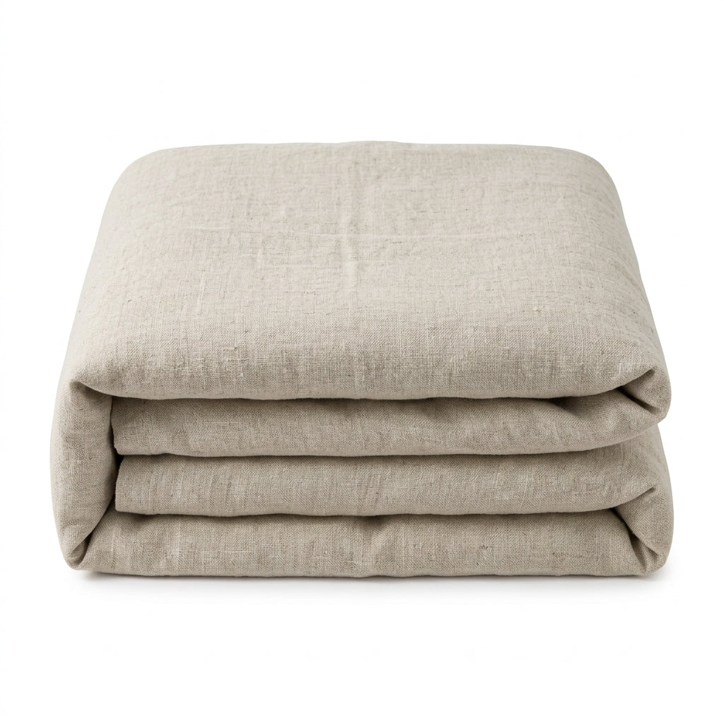 Housse de couette en lin naturel | Queen et King