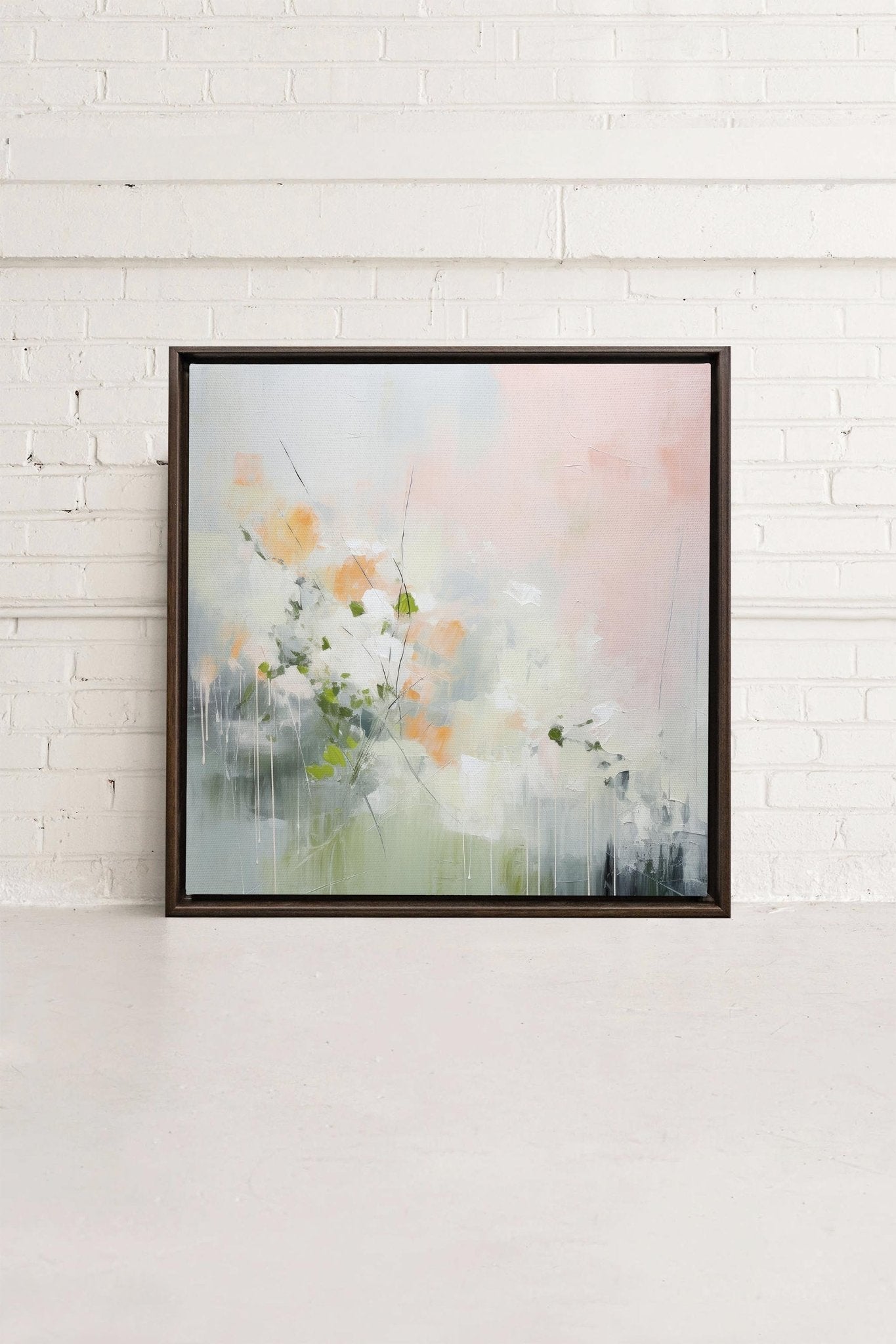 INFINITE PERSPECTIVES, Oeuvre sur toile étiré - Les Trouvailles de JustineDernière chanceOleka Canvas18x18Espresso