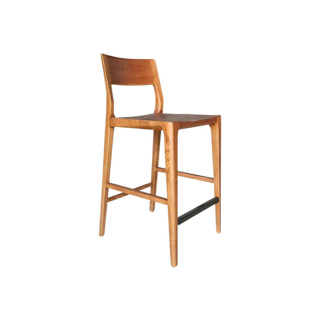 Tabouret de comptoir Jarvis | Frêne massif | 3 finis disponibles