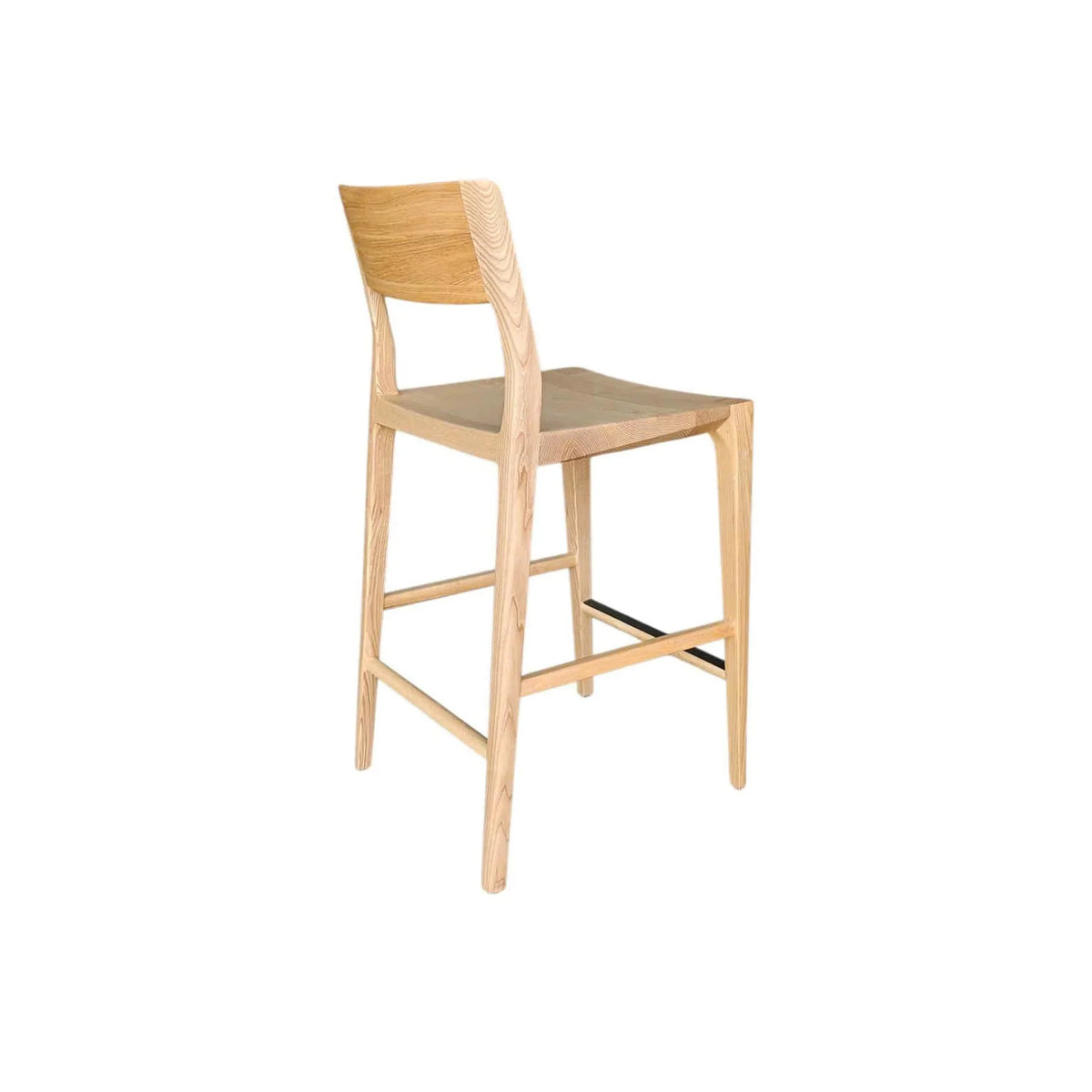 Tabouret de comptoir Jarvis | Frêne massif | 3 finis disponibles