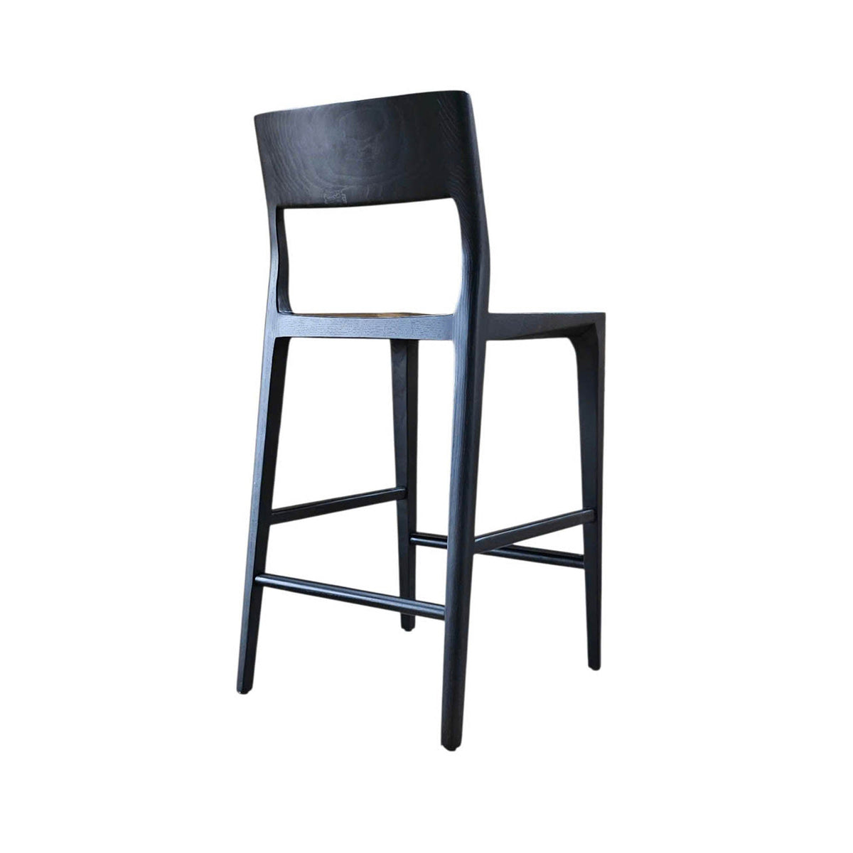 Tabouret de comptoir Jarvis | Frêne massif | 3 finis disponibles