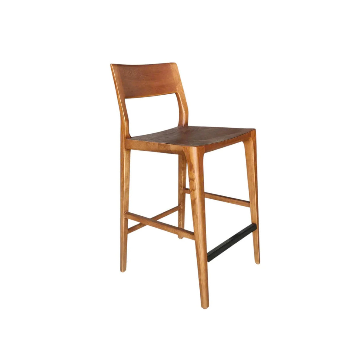 Tabouret de comptoir Jarvis | Frêne massif | 3 finis disponibles