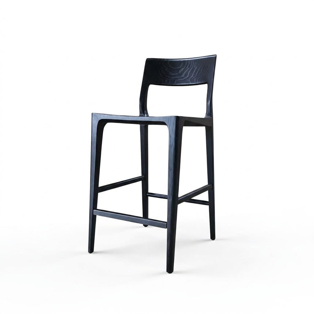 Tabouret de comptoir Jarvis | Frêne massif | 3 finis disponibles