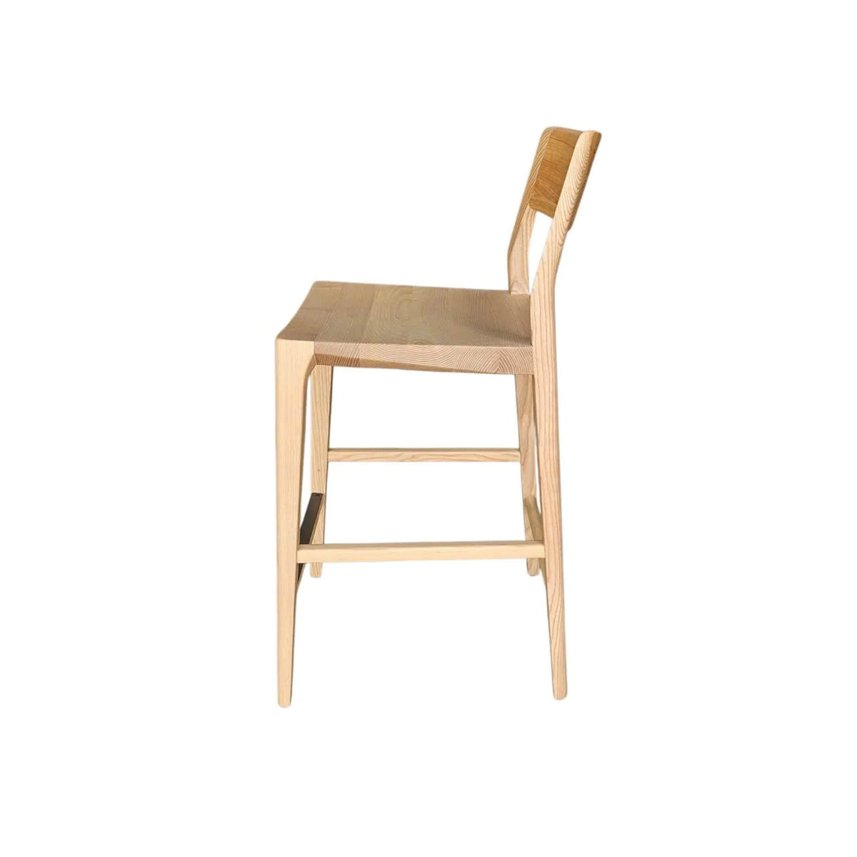 Tabouret de comptoir Jarvis | Frêne massif | 3 finis disponibles
