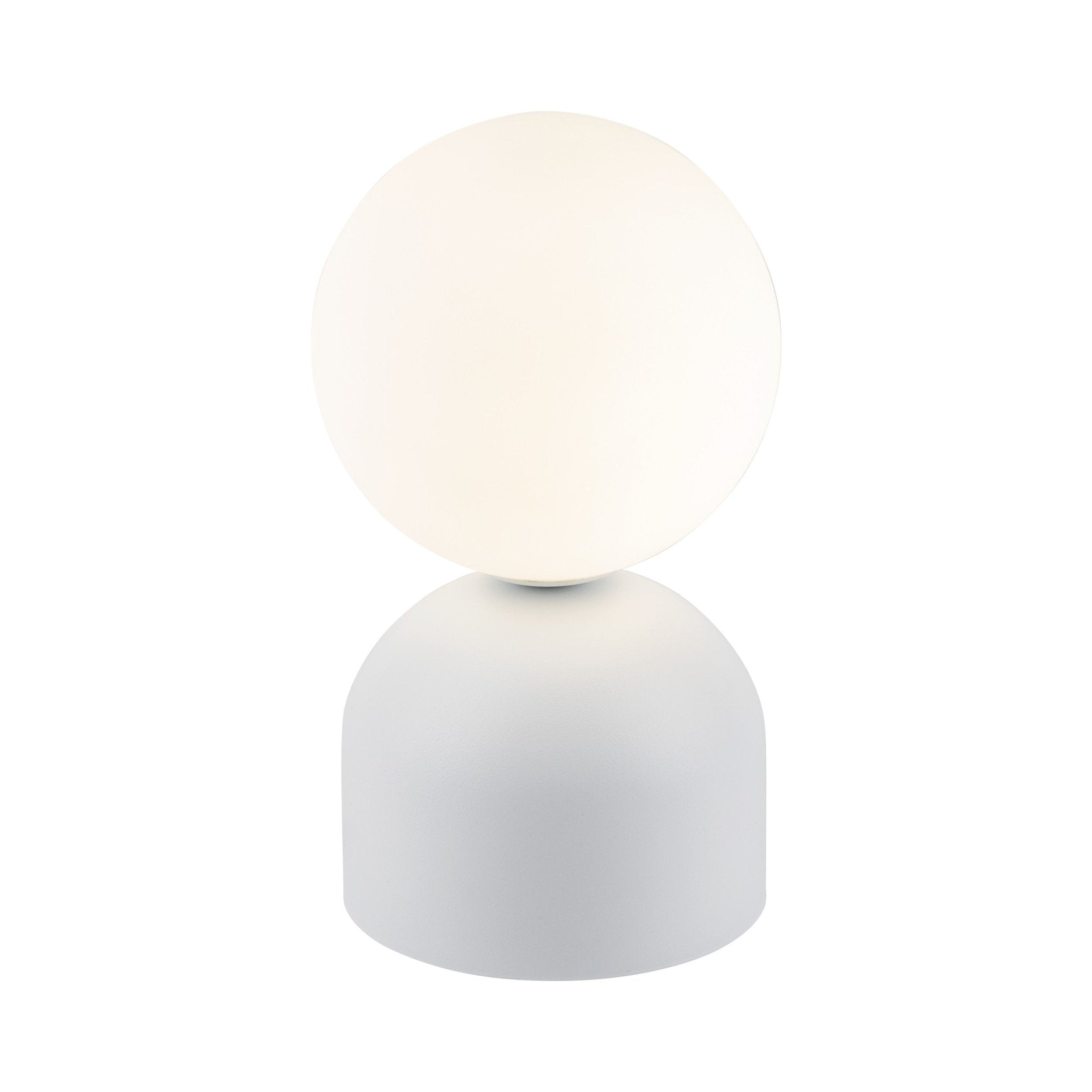 Lampe de Table MIKI Blanche | Luminaire Original et Élégant pour Intérieur Moderne - Les Trouvailles de JustineLumoCraftsWhite