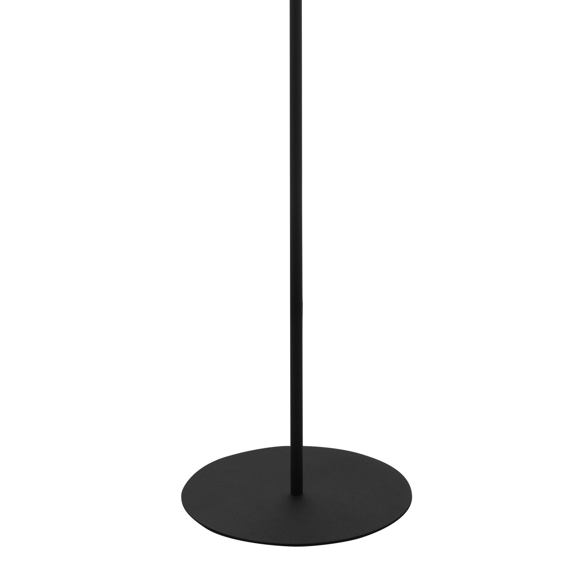 Lampe sur pied CUBUS Graphite | 3 lumières | Style scandinave | Design moderne minimaliste | Métal et verre - Les Trouvailles de JustineLumoCrafts