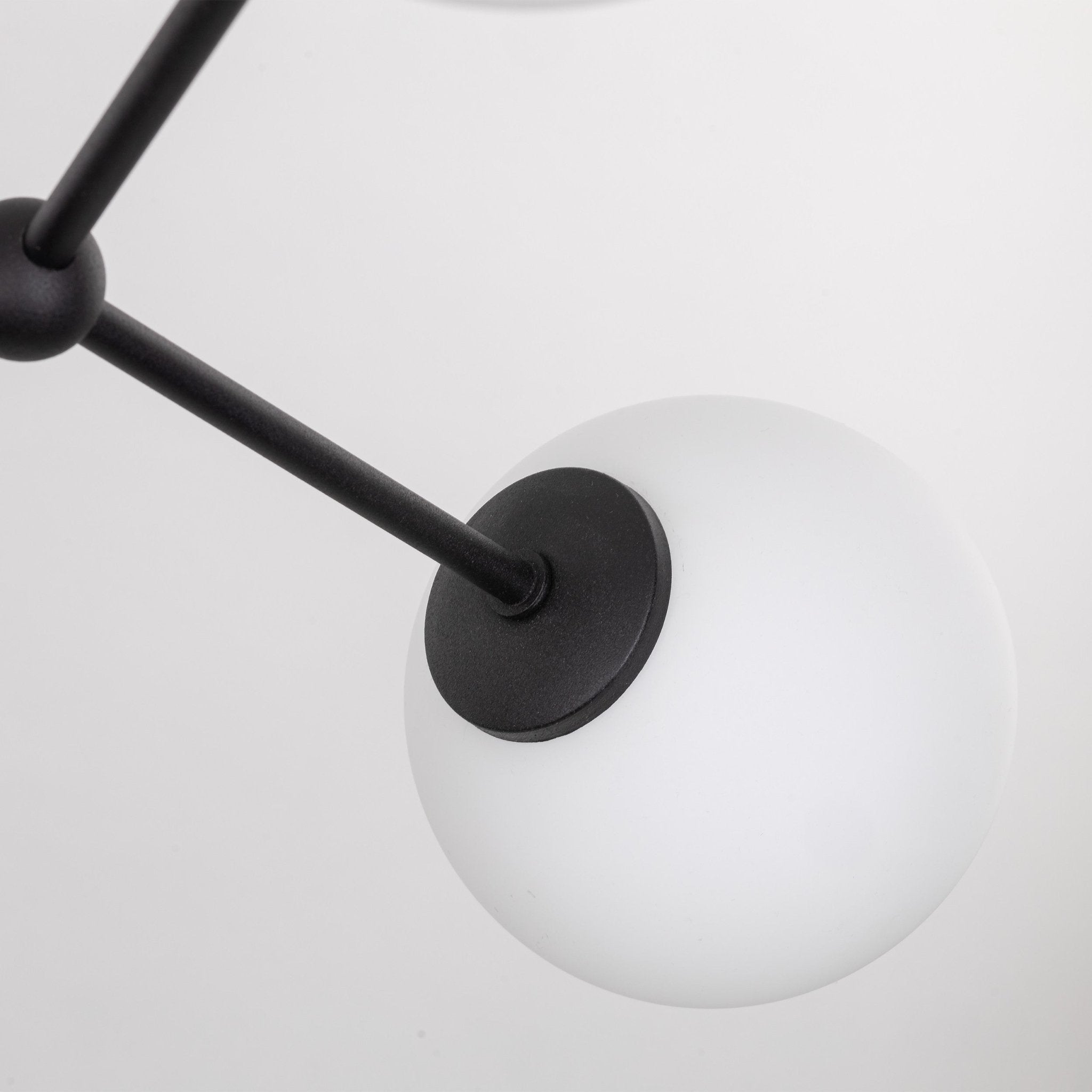 Lampe Suspendue FAIRY Scandinave 6 Lumières | Suspension Élégante en Verre et Métal - Les Trouvailles de JustineLumoCrafts
