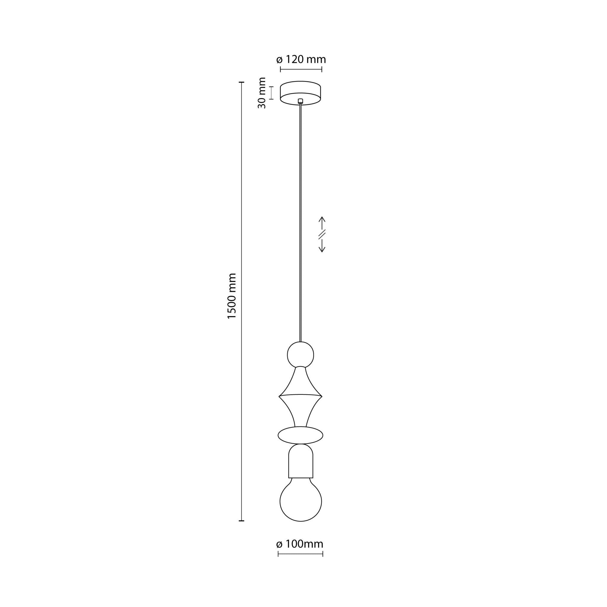 Lampe Suspendue Scandinave TOWER Beige | Suspension Moderne en Bois - Les Trouvailles de JustineLumoCrafts