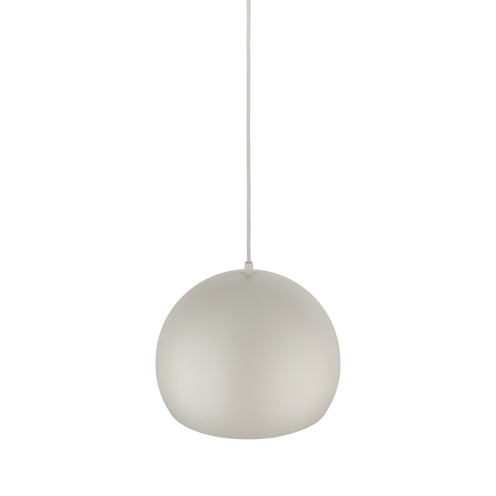 Lampe Suspendue ZOE Beige | Suspension Moderne Mid - Century en Acier - Les Trouvailles de JustineLumoCraftsBeige