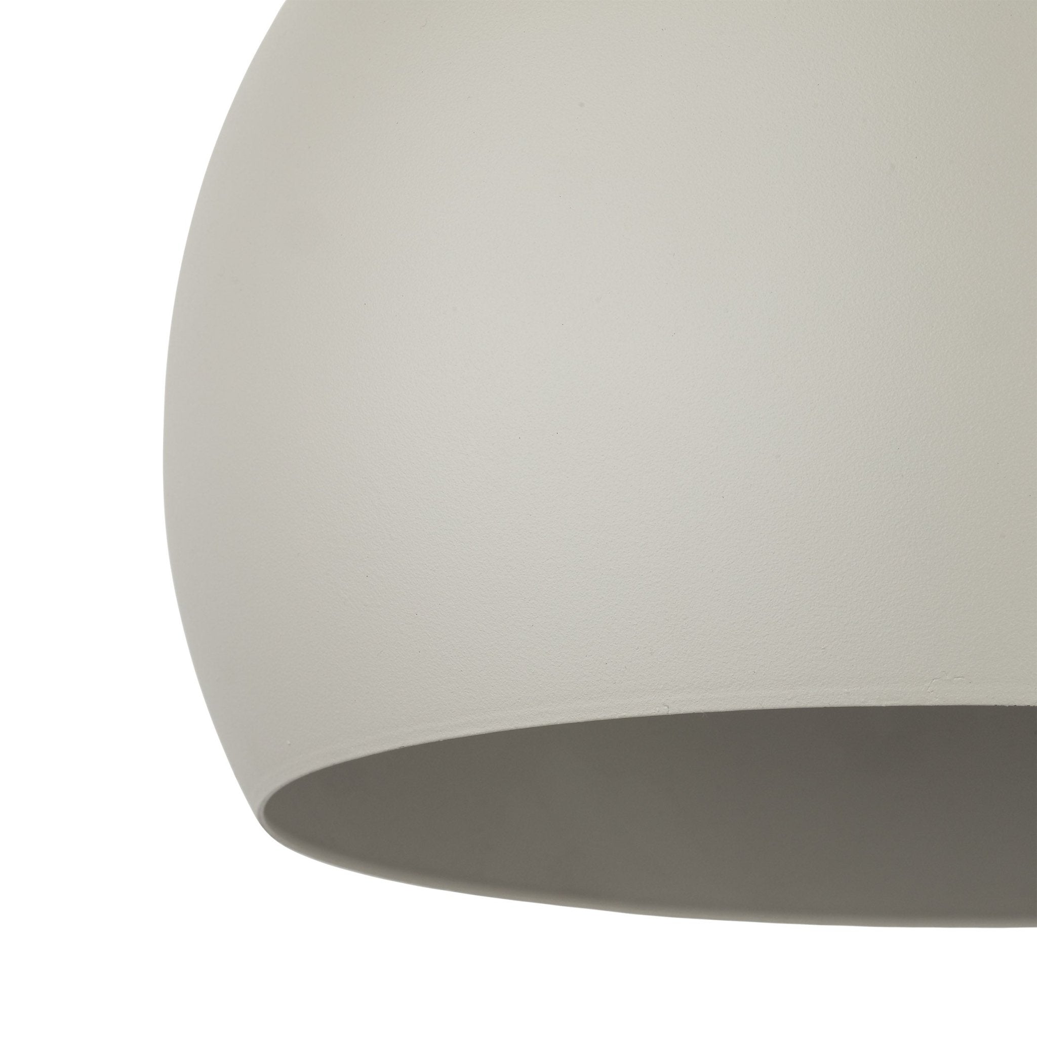 Lampe Suspendue ZOE Beige | Suspension Moderne Mid - Century en Acier - Les Trouvailles de JustineLumoCraftsBeige