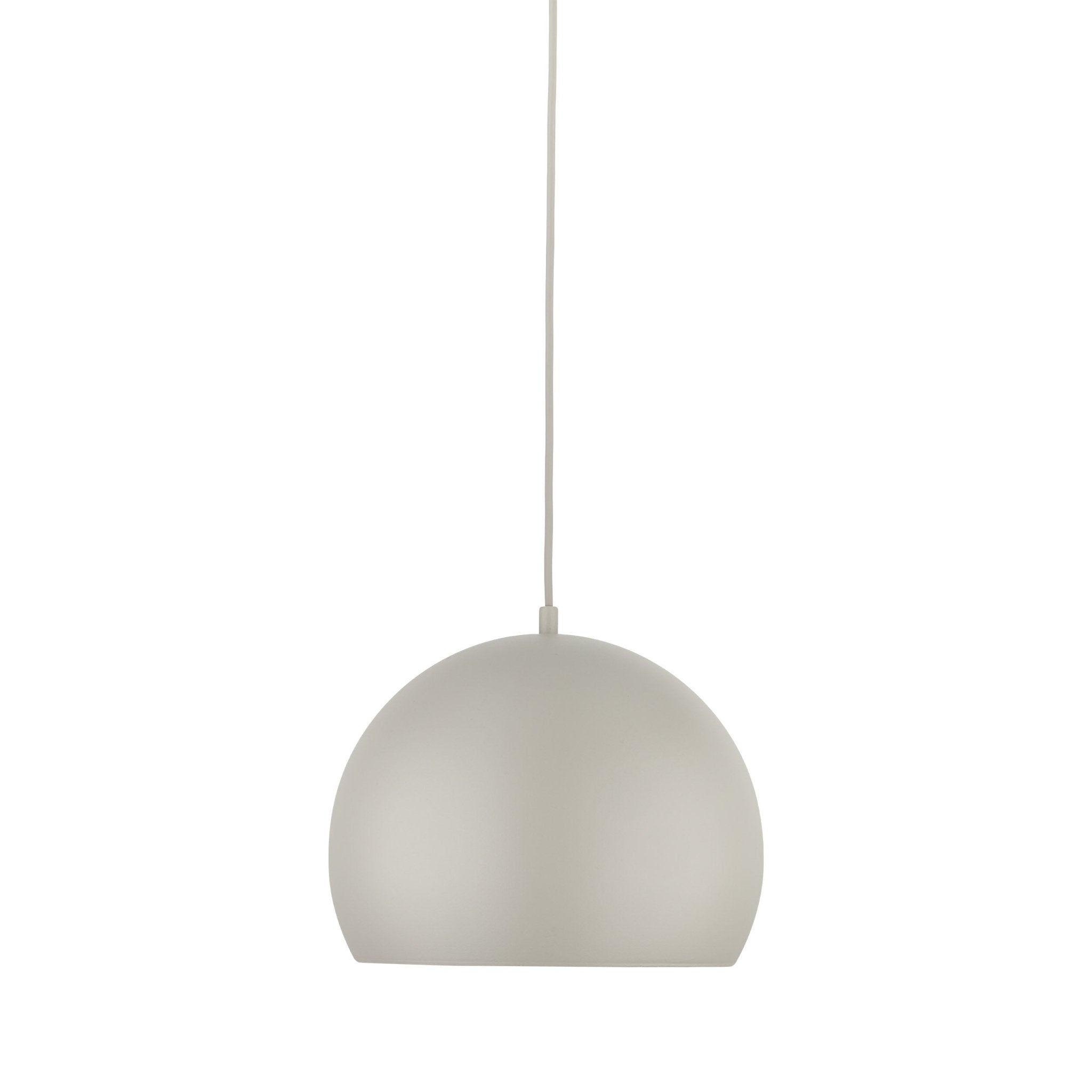 Lampe Suspendue ZOE Beige | Suspension Moderne Mid - Century en Acier - Les Trouvailles de JustineLumoCraftsBeige