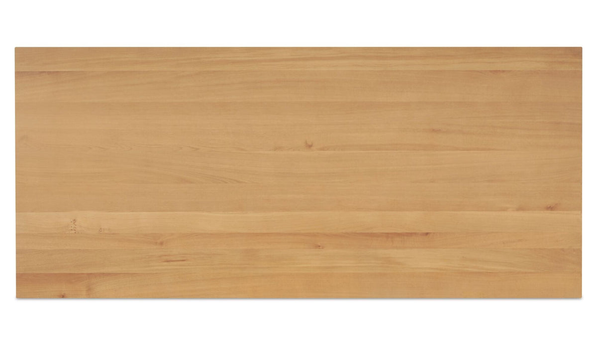 Table de salle à manger Larkin | Chêne massif et fer | 6 à 8 places