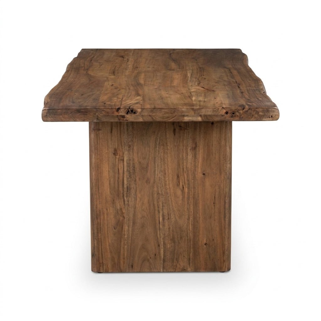Grande table de salle à manger Lena | Acacia massif | Fabrication artisanale