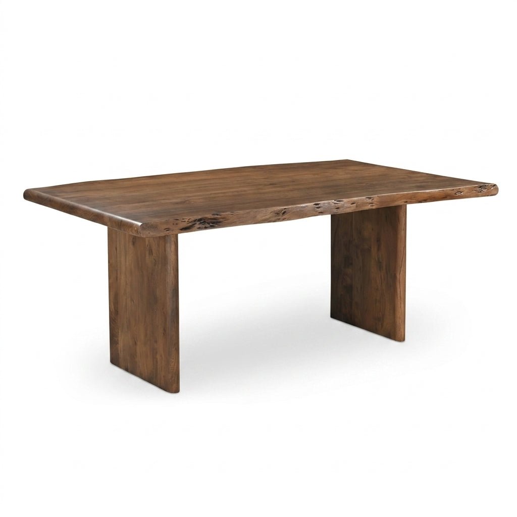 Grande table de salle à manger Lena | Acacia massif | Fabrication artisanale