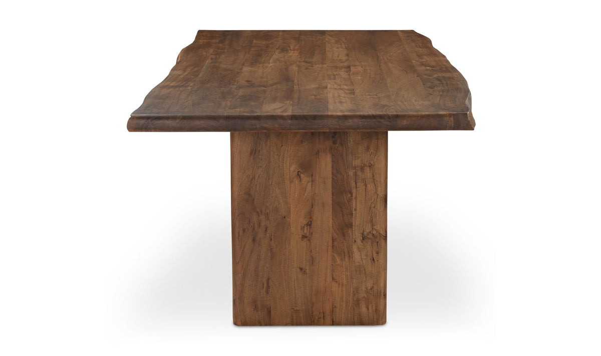 Grande table de salle à manger Lena | Acacia massif | Fabrication artisanale