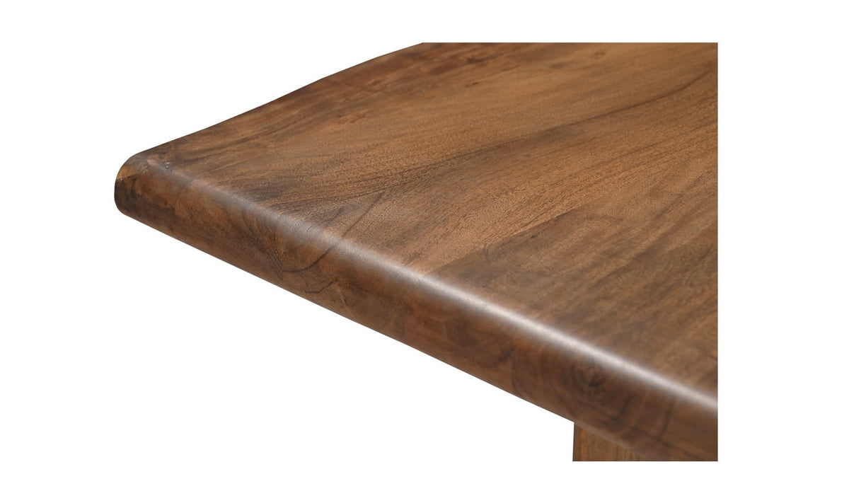 Table de salle à manger Lena | Acacia massif brun | 6 places