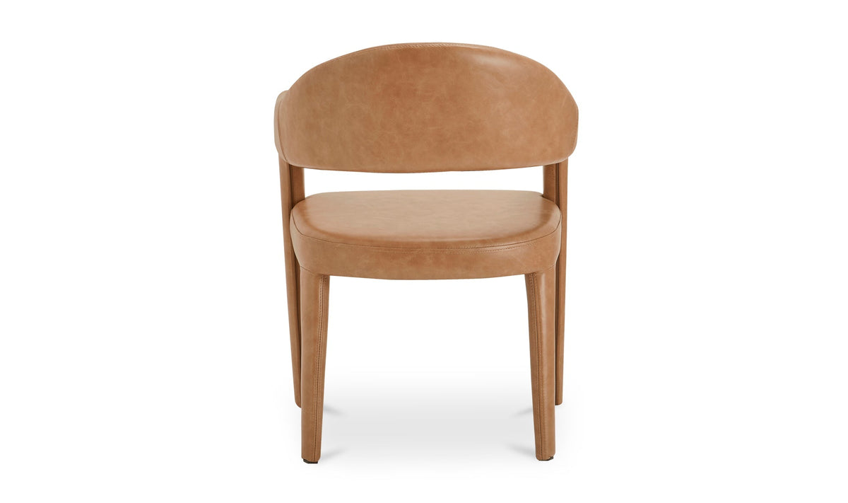 Chaise de salle à manger Miles | Dossier enveloppant | 5 options de revêtement