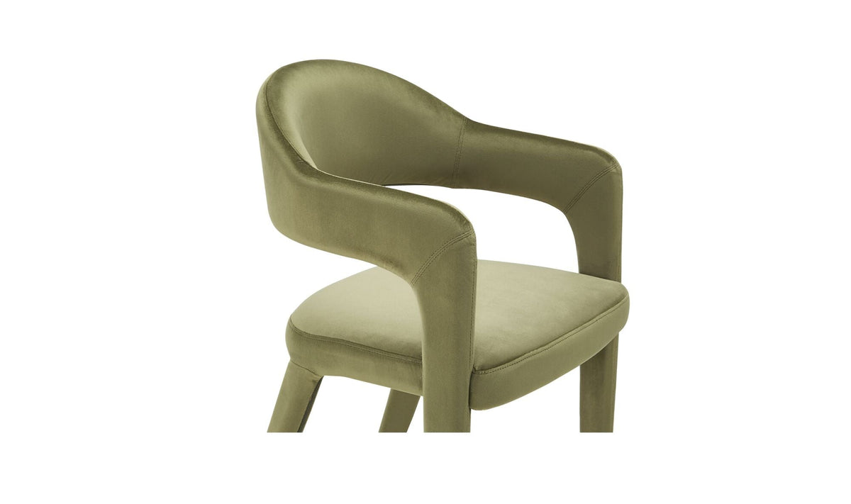 Chaise de salle à manger Miles | Dossier enveloppant | 5 options de revêtement