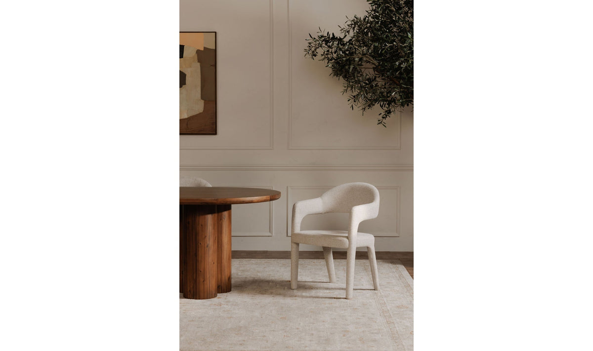 Chaise de salle à manger Miles | Dossier enveloppant | 5 options de revêtement
