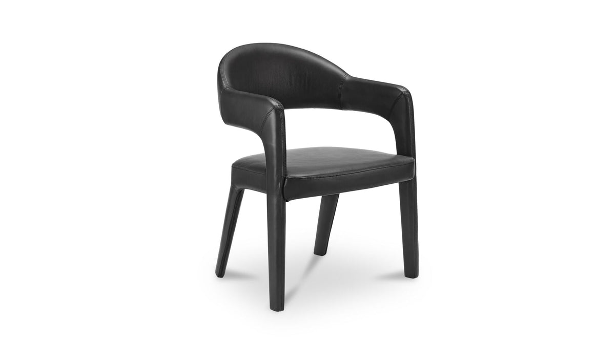 Chaise de salle à manger Miles | Dossier enveloppant | 5 options de revêtement